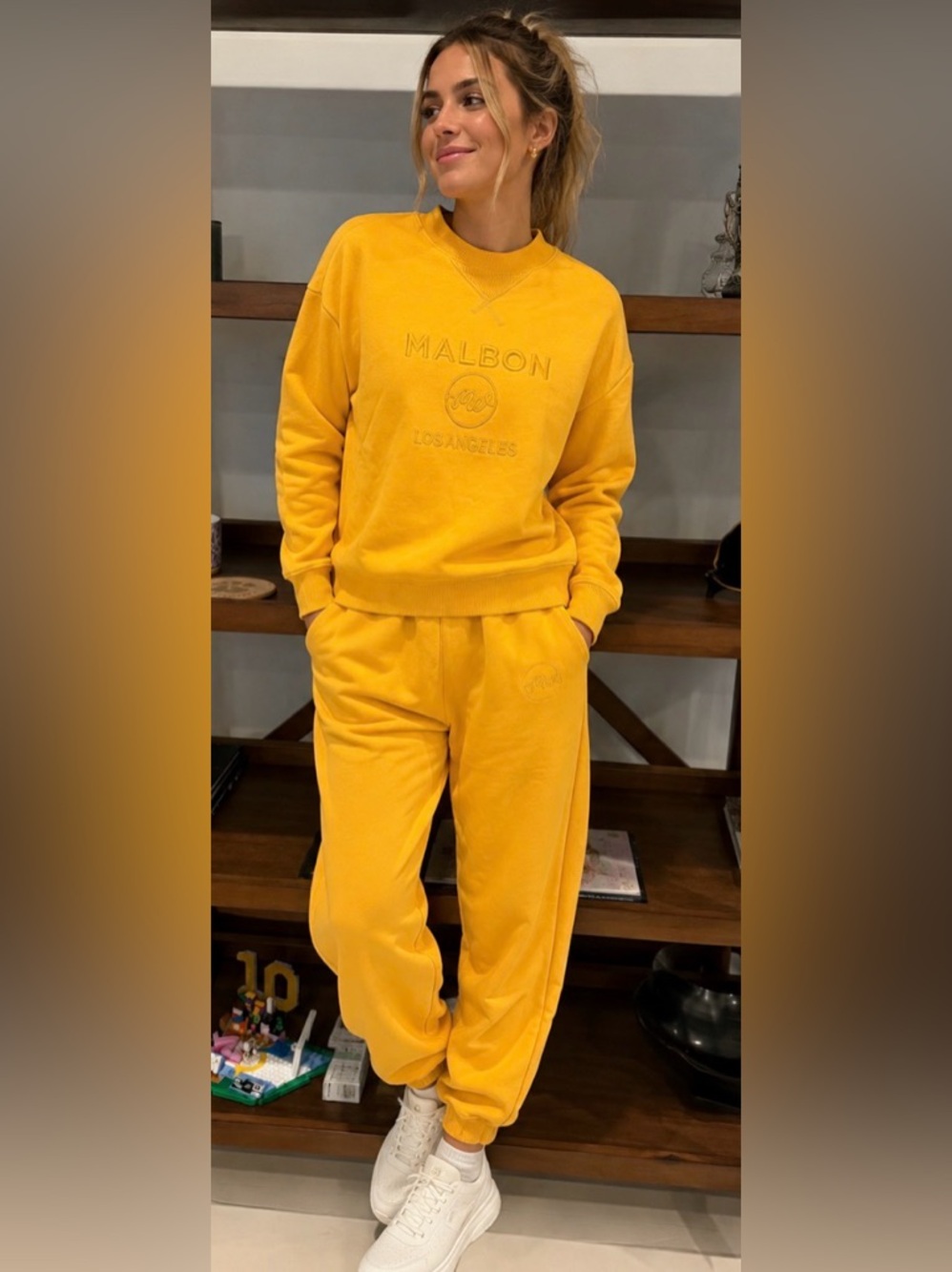 Malbon Martina Sweatshirt and Jogger Set